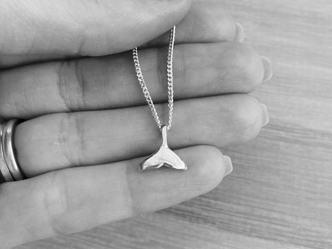 Whale Tail Necklace -Small