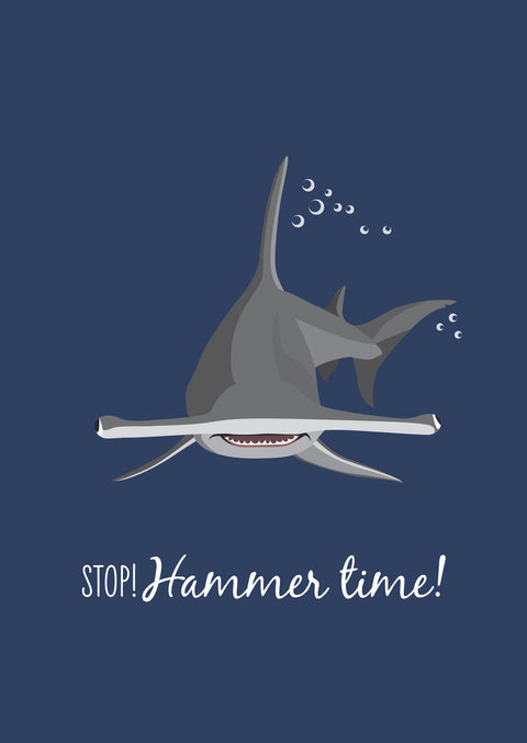 Hammerhead Shark Card