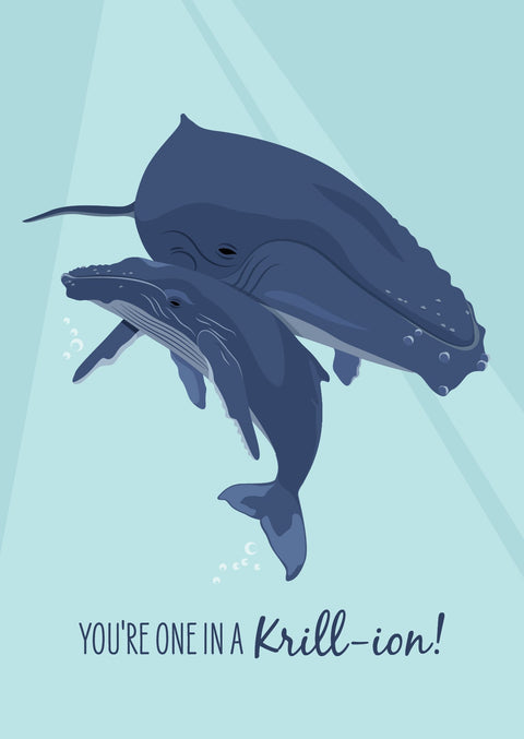 Humpback whales Card