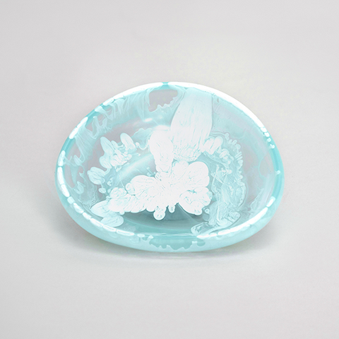 Organic gloss resin bowl