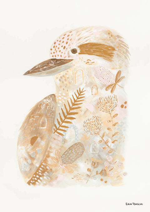 Hazel Kookaburra print
